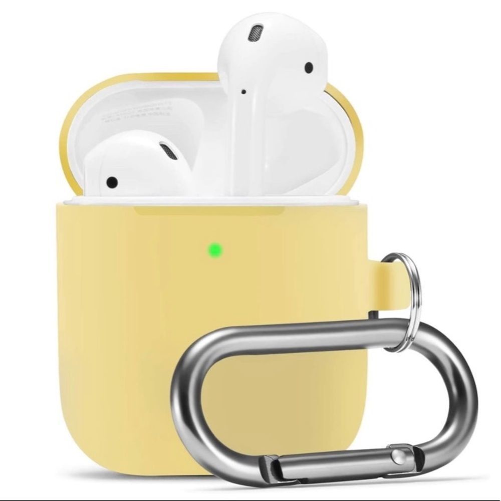 ✨2/$25✨ Silicone AirPods Case - Yellow